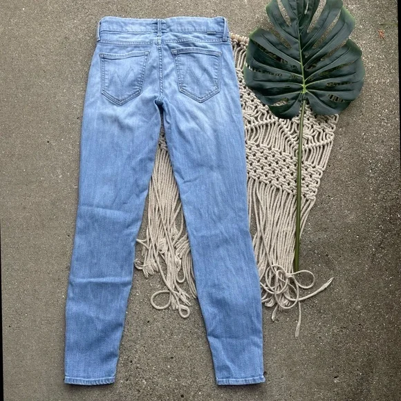 Mother Denim Size 24 - The Looker Ankle Zip Jeans - Picture 8 of 10